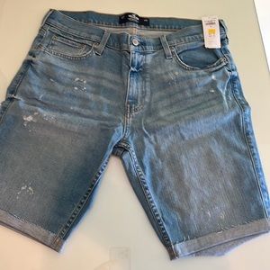 Hollister skinny denim short epic flex 33